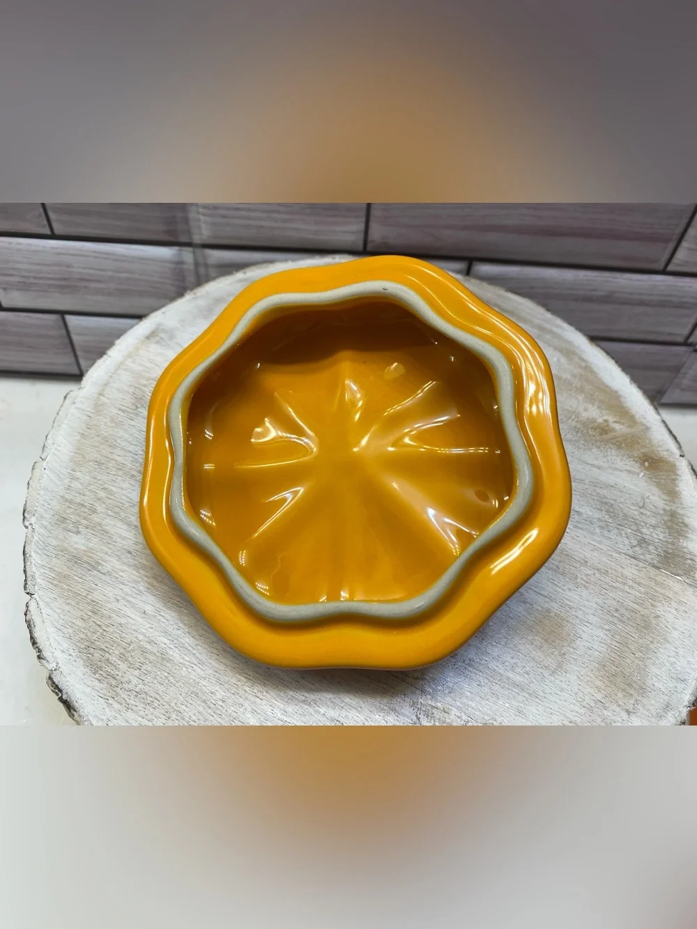 Le Creuset ❤️Mini Pumpkin Cocotte 300ml Marronnier NIB**